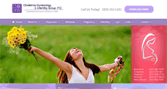 Desktop Screenshot of ob-gyn-infertility.com